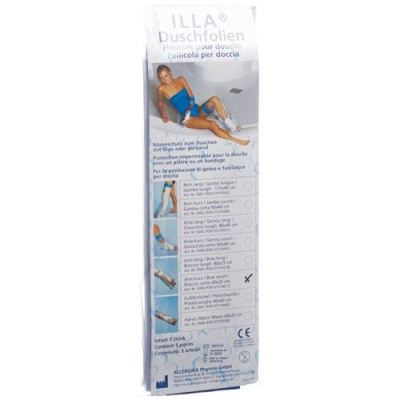 Illa shower protective film 60x25cm arm short 5 pcs