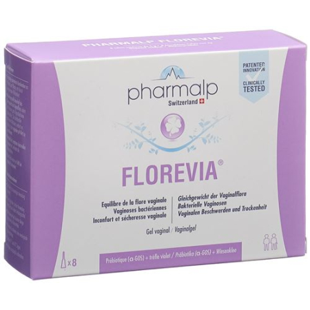 Pharmalp Florevia vaginální gel 8 x 5 g