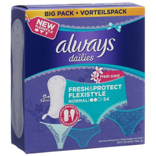 always panty liner Fresh & Protect Normal Flexi style Fresh BigPack 54 pcs
