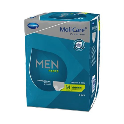 MoliCare Men Pants M 5 lašai 8 vnt