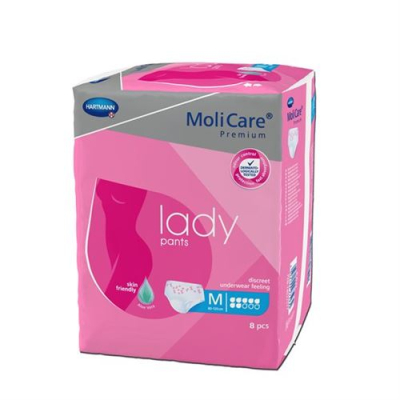 Molicare lady pants m 7 טיפות 8 יח'