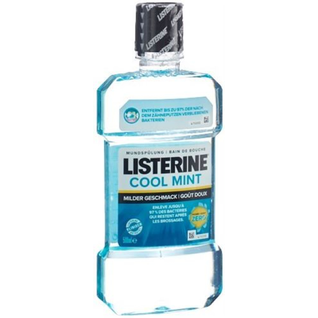Listerine bain de bouche Coolmint doux Fl 500 ml