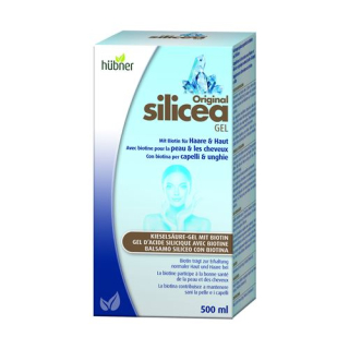 Hübner silica gel & biotin cho da tóc fl 500 ml