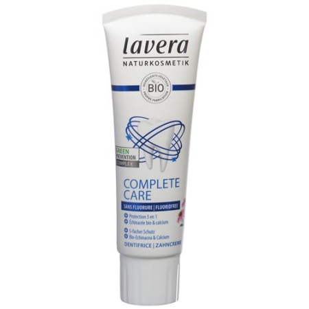 ថ្នាំដុសធ្មេញ Lavera Complete care fluoride-Tb 75 ml