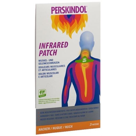 Perskindol Infrared Patch pescoço 3 unidades