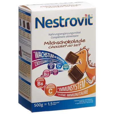 សូកូឡាទឹកដោះគោ nestrovit ថ្មី 500 ក្រាម។