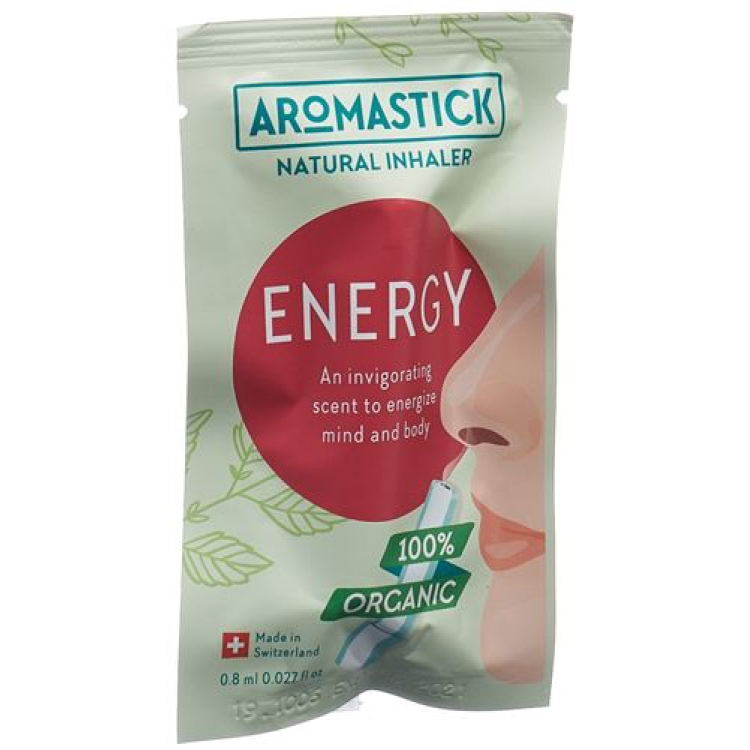 AROMA STICK olfactory pin 100% Bio Energy