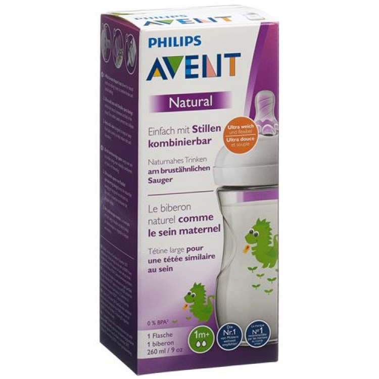 Avent Biberon Philips Naturel 260ml Dragon