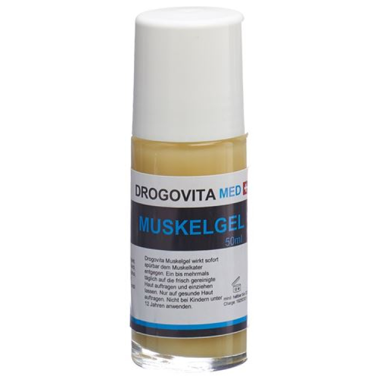 Drogovita hamp Muskelgel roll-on 50 ml