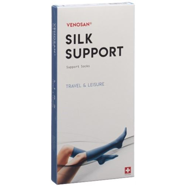 Venosan Silk A-D Support Chaussettes L beige 1 paire