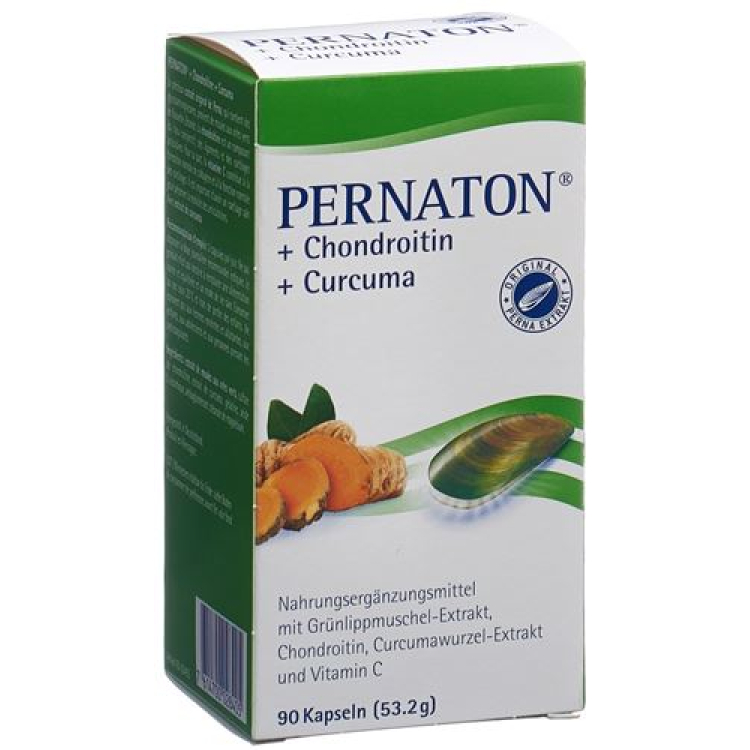 Pernaton Chondroitin + Curcuma Vit C 90 kapsulės