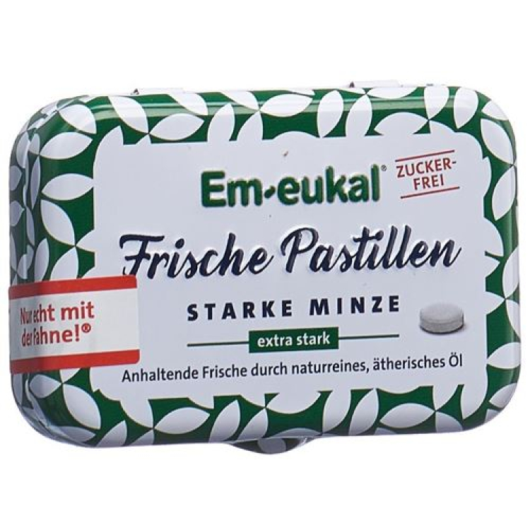 Soldan Em-eukal Fresh lozenges strong mint sugarless xylitol Ds 20 g