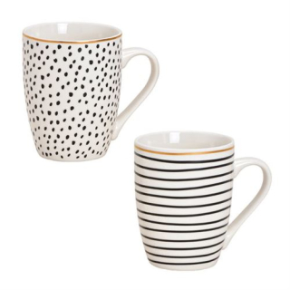 Herboristeria cup of Black Dots & Stripes