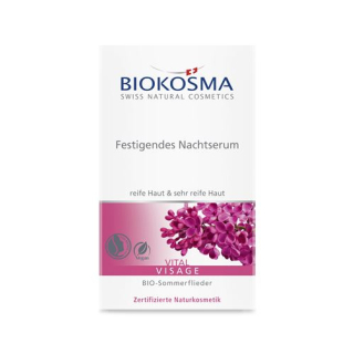 Biokosma vital firming night serum bio buddleia disp 30 ml