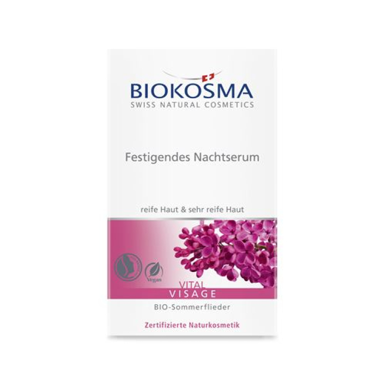 Biokosma Vital Firming Night Serum Bio Buddleia Disp 30 ml