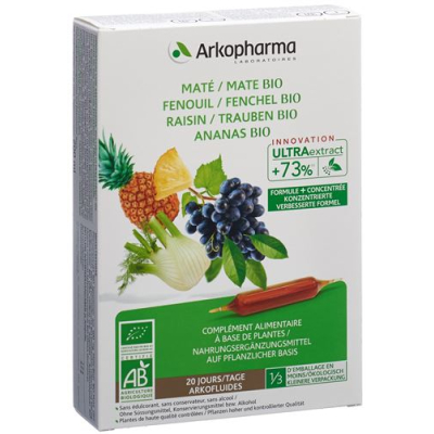 Arkofluide Pineapple Mate Fench Wine Organic 20 x 10 ml