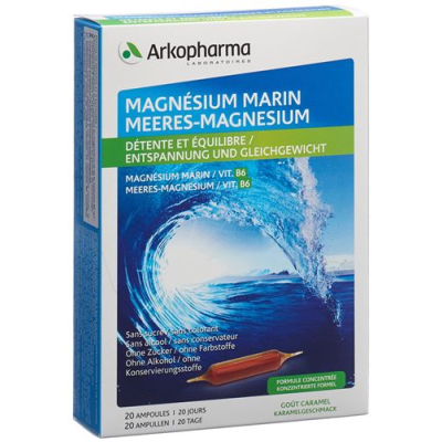 Arkopharma Marine Magnesium 20 drikkeforsterker 10 ml