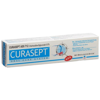 Curasept ads 712 паста за зъби 0,12% към tube 75 мл