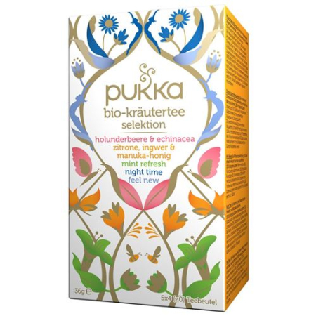 Buy Pukka Organic Herbal Tea selection German Battalion 20 pieces