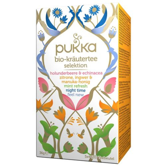 Pukka Organic Herbal Tea επιλογή German Battalion 20 τεμάχια