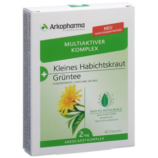 Arkocaps Komplex Kleines Habichtskraut + Grüntee Kaps 40 Stk
