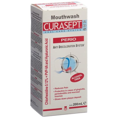 Curasept ADS Perio Ústní voda 0,12% až Fl 200 ml