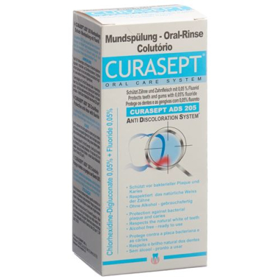 Curasept ADS 205 Voda za ispiranje usta 0,05% Fl 200 ml