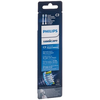 Philips Sonicare replacement brush heads C3 Premium Plaque Defense HX