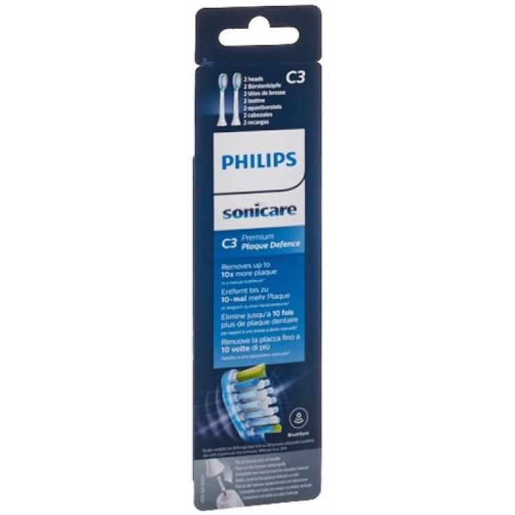 Philips Sonicare Ersatzbürstenköpfe C3 Premium Plaque Defence HX