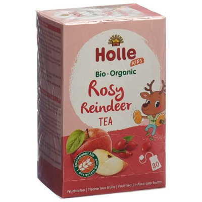 Holle rosy reindeer fruit bio 20 bag 2.2 ក្រាម។