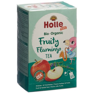 Holle Fruity Flamingo Herbal and Fruit Tea Organic 20 Bags 1.8 g