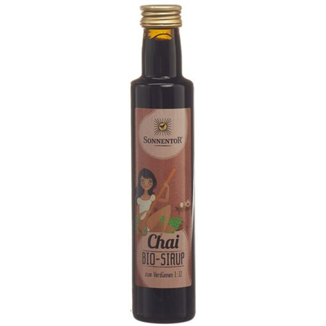 Sirap Sonnentor Chai Fl 250 ml
