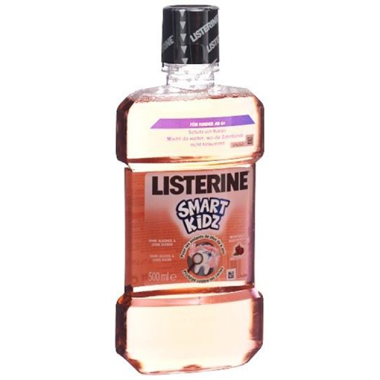 Listerine vodica za ispiranje usta Smart Kidz Berry Fl 500 ml