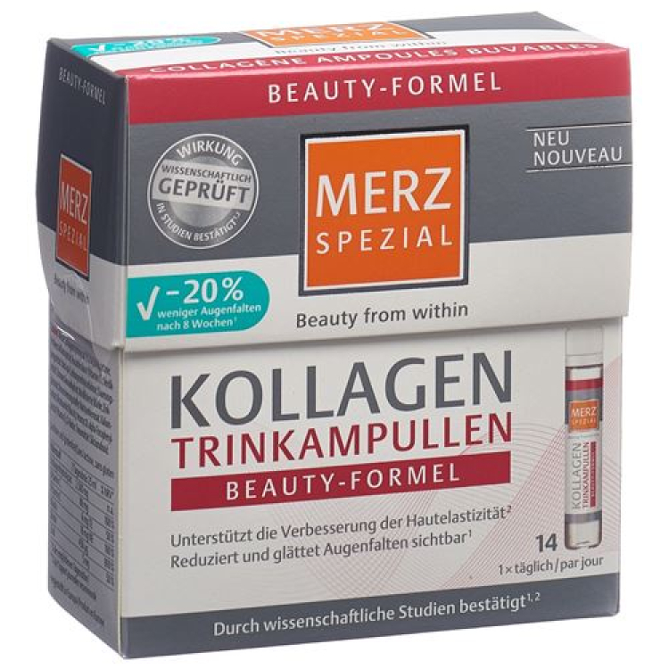 Merz Spezial kolagen Trinkamp 14 x 25 ml