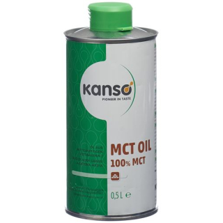 Kanso MCT olie 100% Fl 500 ml