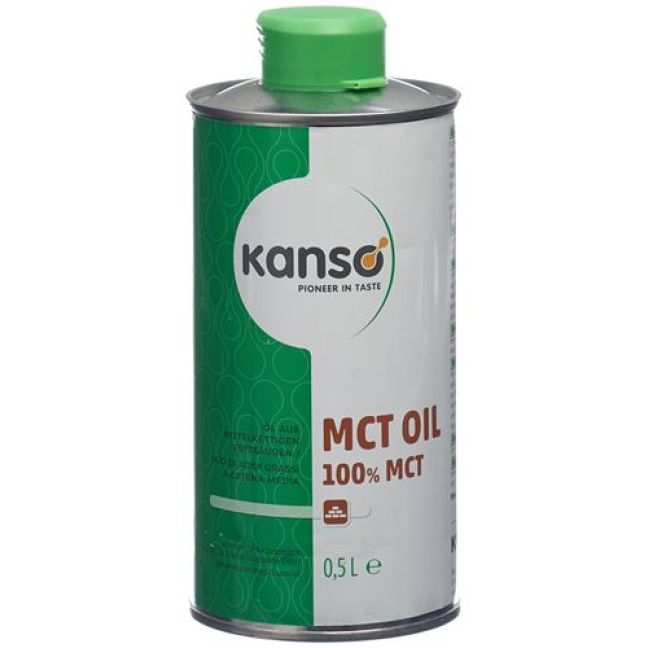 Kanso MCT 油 100% Fl 500 毫升