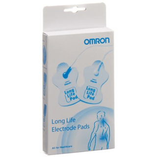 Omron replacement pads Long Life for Tens 1 pair