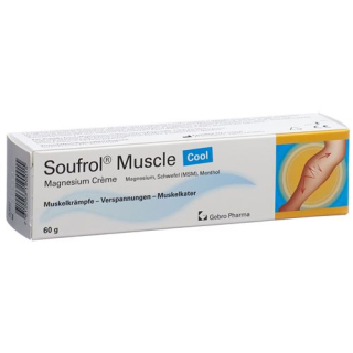 Soufrol Muscle magnesium Cream Cool Tb 60 g