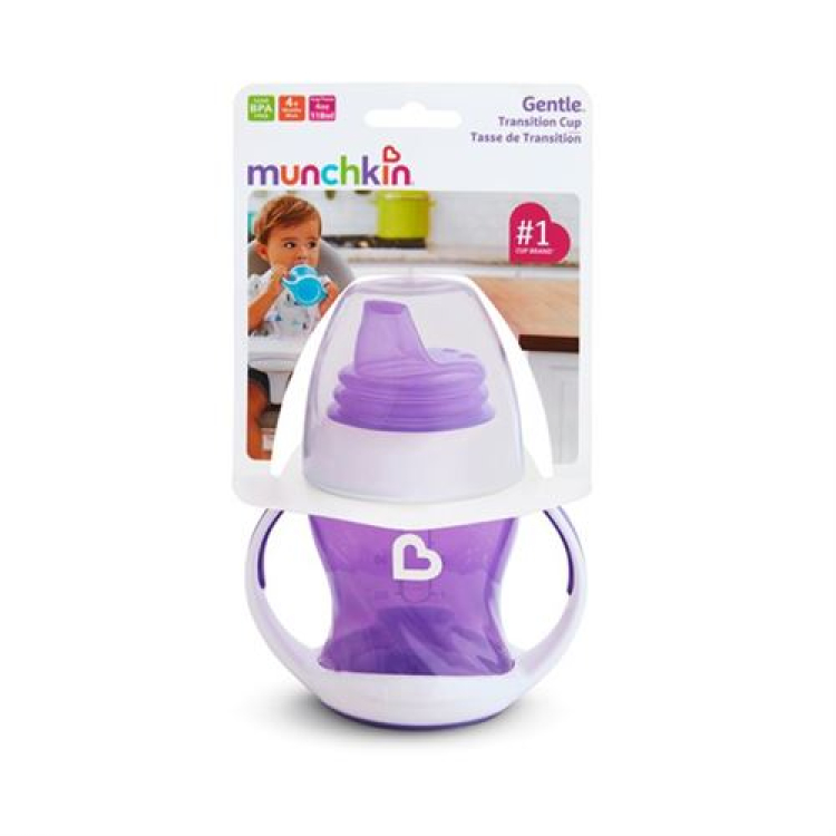 Munchkin 1st cup Gentle 118ml drip stop 4M +