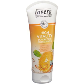 ژل دوش Lavera High Vitality Bio Orange & Bio Mint Tb 200 ml