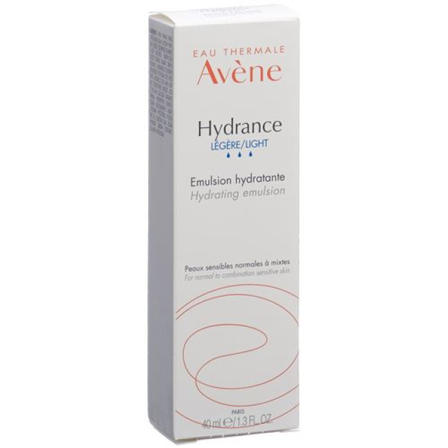 Avene Hydrance Emulsion 40 ml - Face Moisturizer