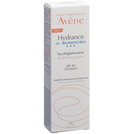 Avene Hydrance Cream SPF30 40 ml - Moisturizer for the Face