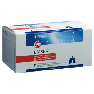 Emser inhalation solution 60 Amp 5 ml