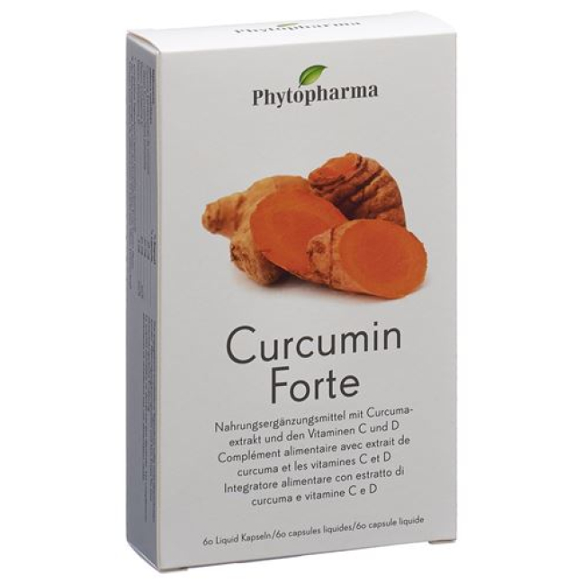 فيتوفارما Curcumin Forte Liquid 60 كبسولة