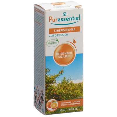 Puressentiel duftmischung trip to sicily essential oils for diffusion fl 30 ml