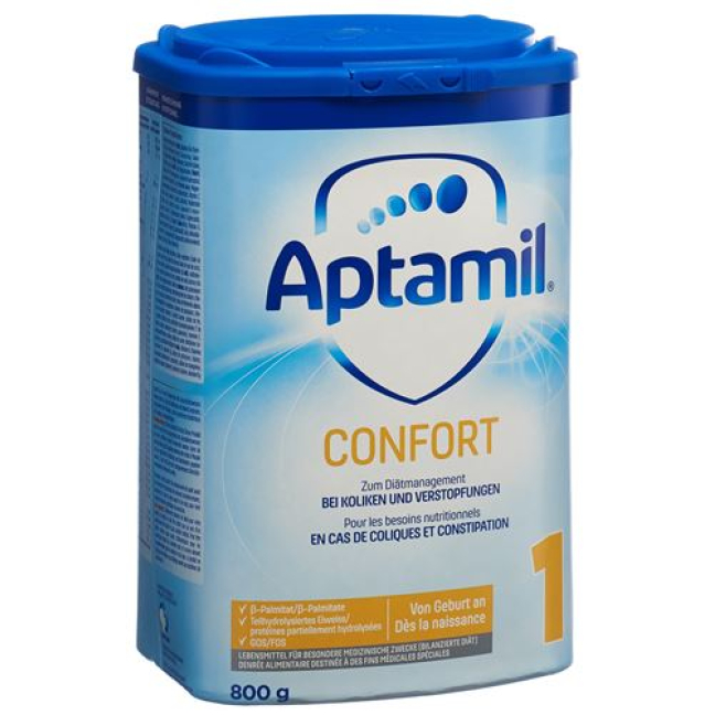 Milupa Aptamil Comfort 1 800g - Buy Online at Beeovita