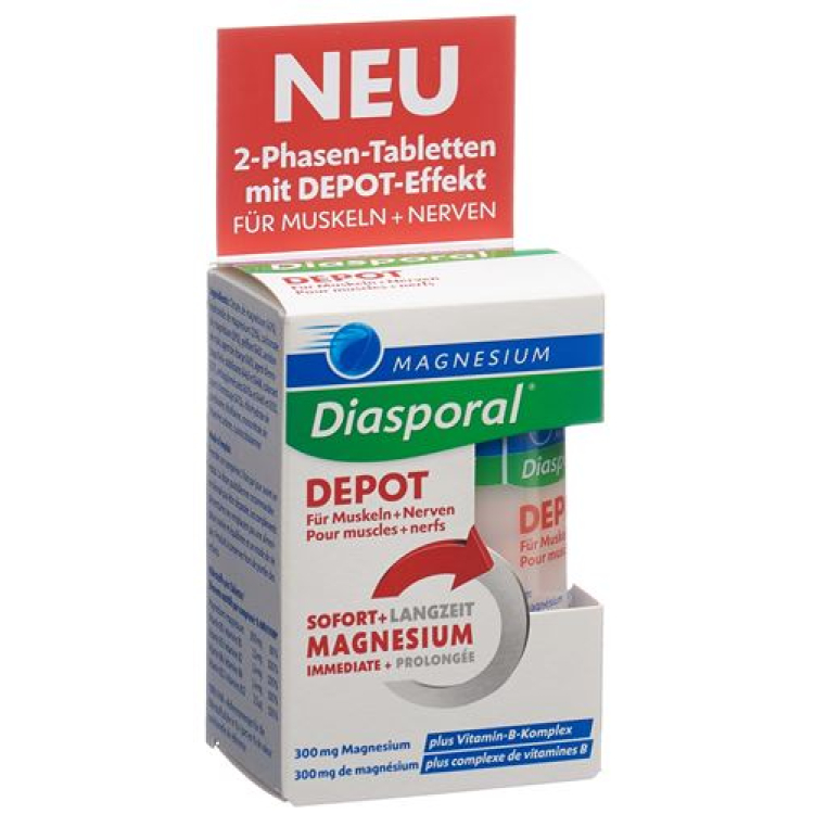 Magnesium Diasporal Depot 30 tabletek