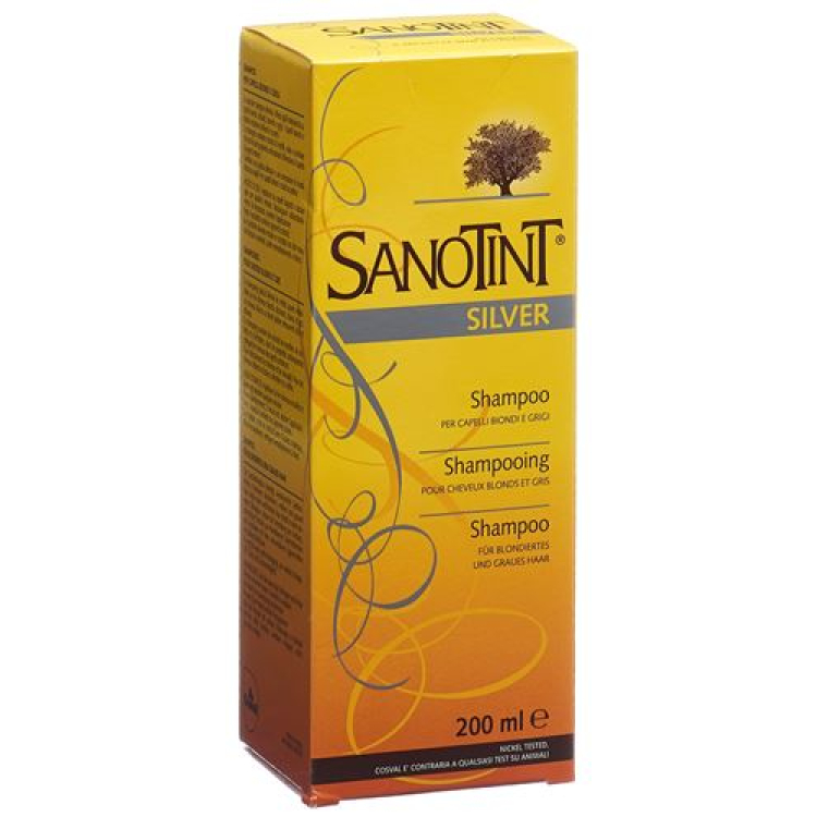 Sanotint shampoo bleached gray hair Fl 200 ml