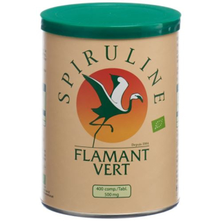 Spirulina Flamant Vert Bio Tabl 500 mg Ds 400 pcs