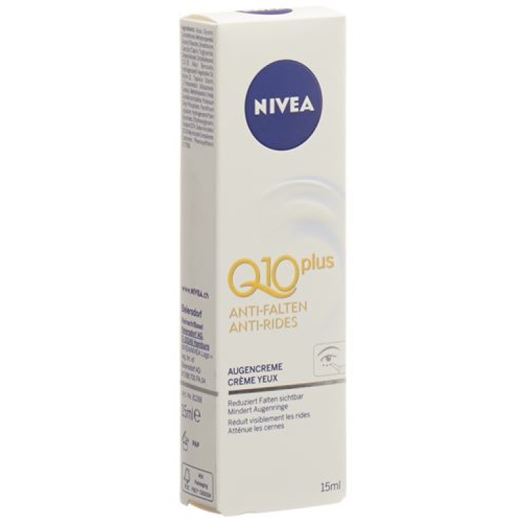 Nivea Q10 Power hydratační oční krém proti vráskám 15